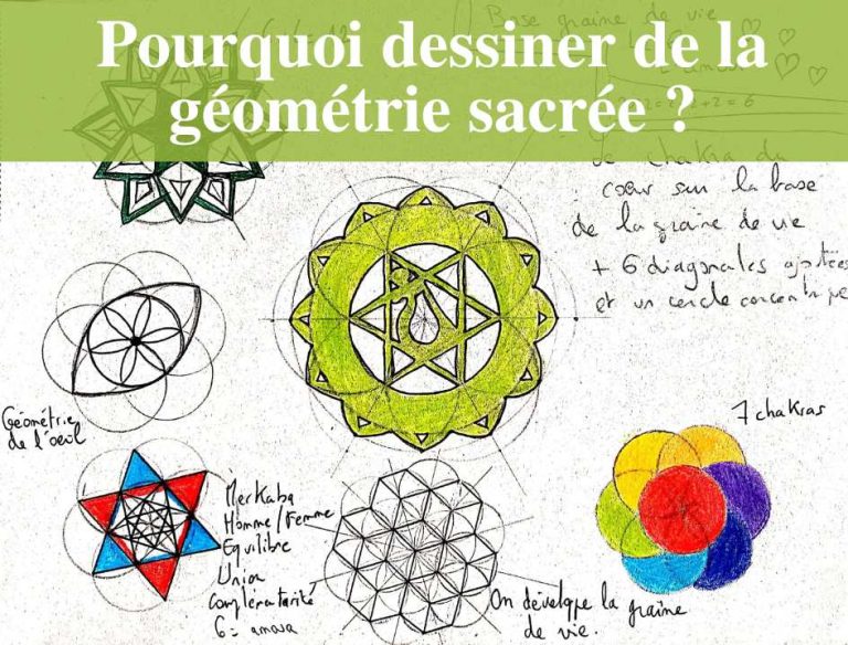 5 raisons de dessiner et étudier la géométrie sacrée - Gaïamamart